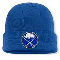 Bonnet en tricot à revers Fanatics Blue Buffalo Sabres 2024 NHL Global Series pour hommes