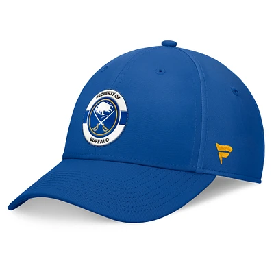 Men's Fanatics Blue Buffalo Sabres Authentic Pro Training Camp Flex Hat