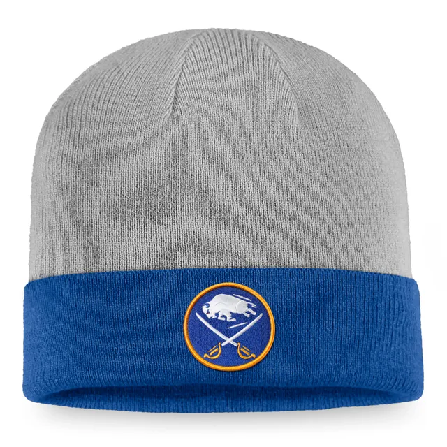 Men's Branded Blue St. Louis Blues Authentic Pro Rink Pinnacle Cuffed Knit  Hat