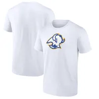 Fanatics, Tops, Nwt Womens Fanatics Nhl Buffalo Sabres Laceup Long Sleeve  Bluecream Shirt