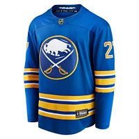 Men's Fanatics Devon Levi Royal Buffalo Sabres Home Breakaway Jersey