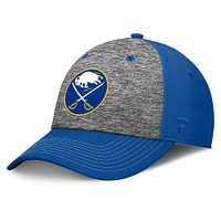 Men's Fanatics Gray/Royal Buffalo Sabres Fundamental Top Shelf 2-Tone Flex Hat