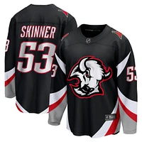 Men's Fanatics Jeff Skinner Black Buffalo Sabres Alternate Premier Breakaway Player Jersey