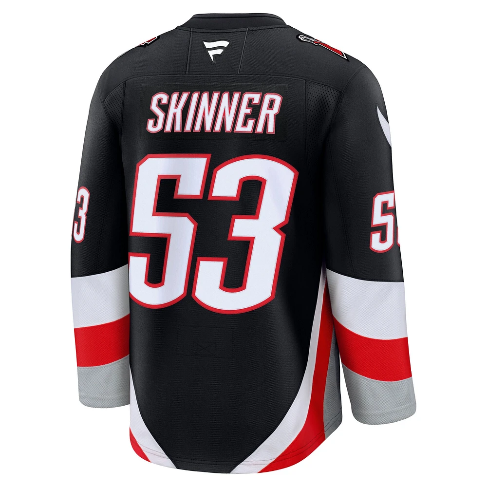 Men's Fanatics Jeff Skinner Black Buffalo Sabres Alternate Premium Jersey