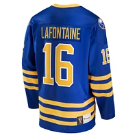 Maillot de joueur retraité Pat LaFontaine Royal Buffalo Sabres Breakaway Fanatics pour hommes