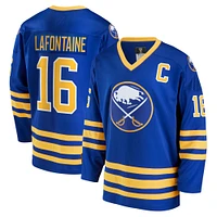 Maillot de joueur retraité Pat LaFontaine Royal Buffalo Sabres Breakaway Fanatics pour hommes