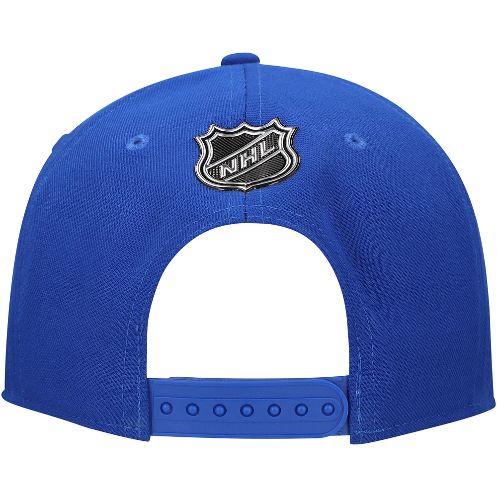 Casquette Snapback authentique pour camp d'entraînement Fanatics Royal Buffalo Sabres pour hommes