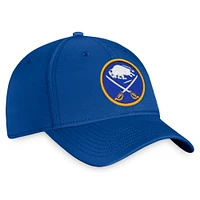Casquette flexible avec logo principal Fanatics Royal Buffalo Sabres pour hommes