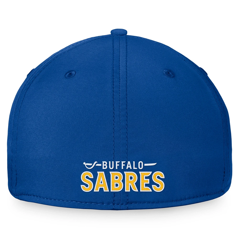 Casquette flexible avec logo principal Fanatics Royal Buffalo Sabres pour hommes