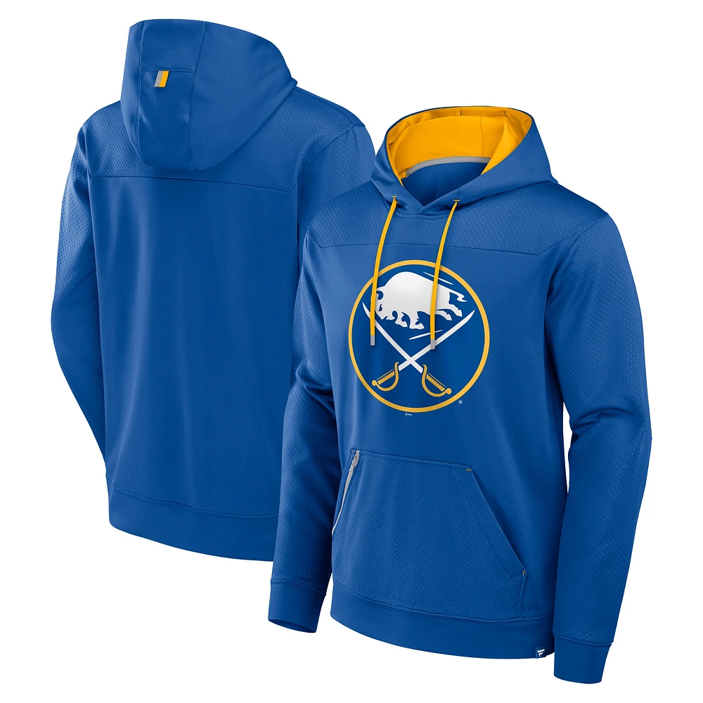 Sweat à capuche Fanatics Royal Buffalo Sabres Defender pour hommes