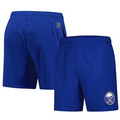 Short d'entraînement technique Fanatics Royal Buffalo Sabres pour hommes