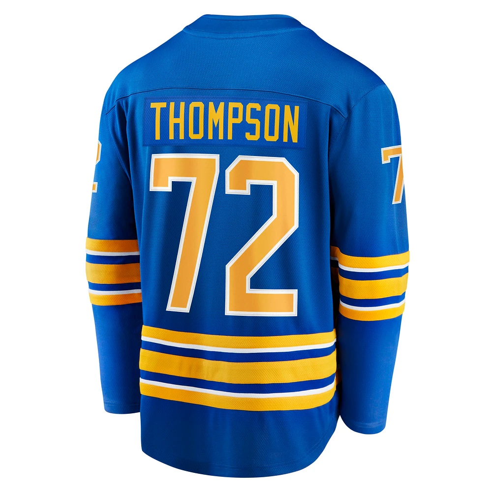 Men's Fanatics Tage Thompson Royal Buffalo Sabres Home Breakaway Player Jersey