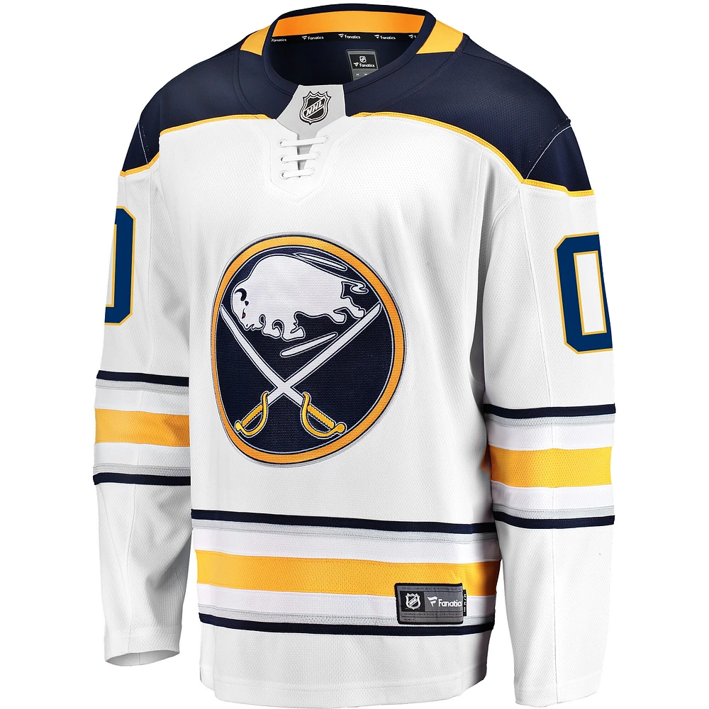 Men's Fanatics White Buffalo Sabres Breakaway - Custom Jersey