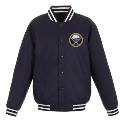 Buffalo Sabres JH Design Front Hit Poly Twill Jacket