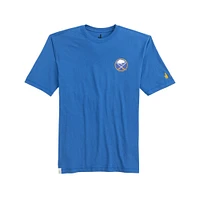 T-shirt Spencer chiné Royal Buffalo Sabres pour homme de Johnnie-O