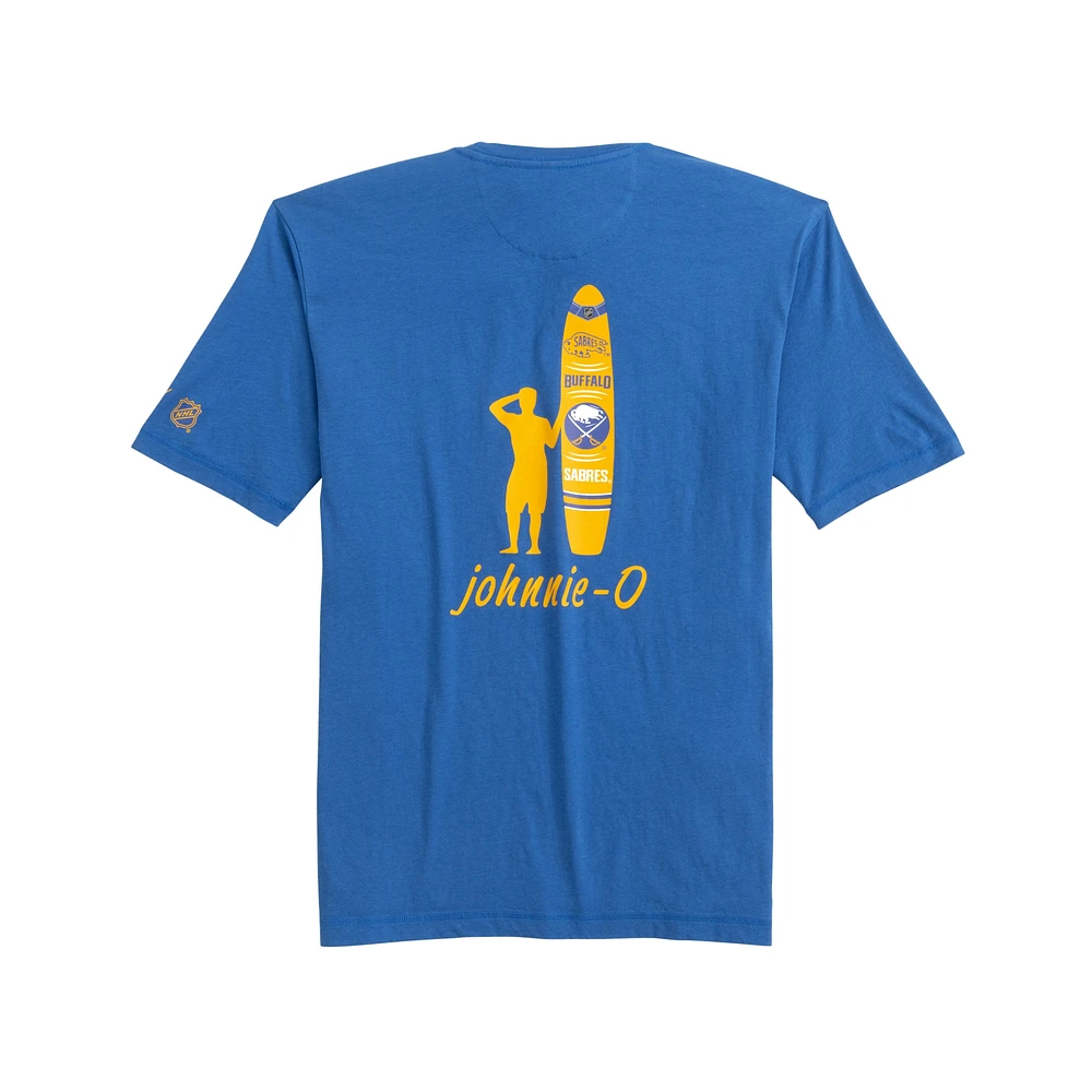 Men's johnnie-O Royal Buffalo Sabres Heathered Spencer T-Shirt