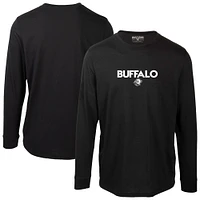 T-shirt à manches longues pour homme Levelwear Black Buffalo Sabres Oscar City Capsule