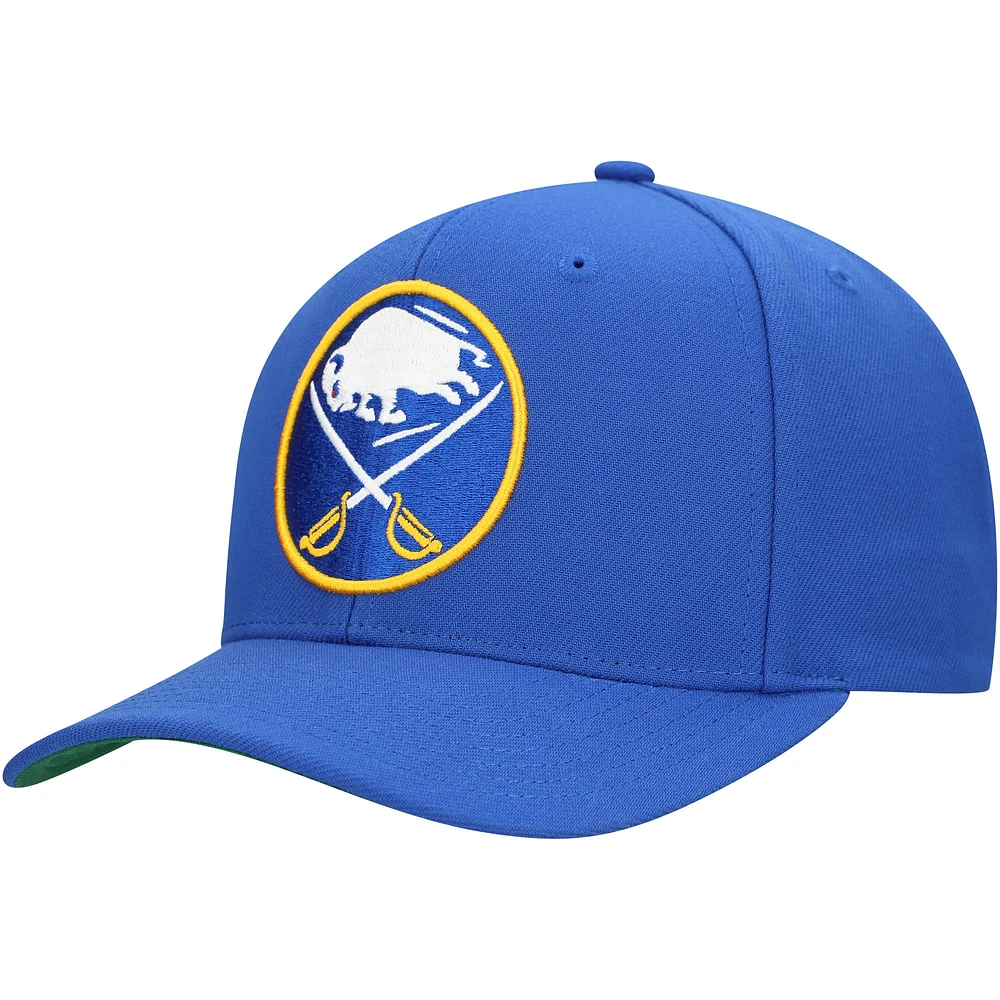 Casquette ajustable Mitchell & Ness Royal Buffalo Sabres Core Team Ground Pro pour homme