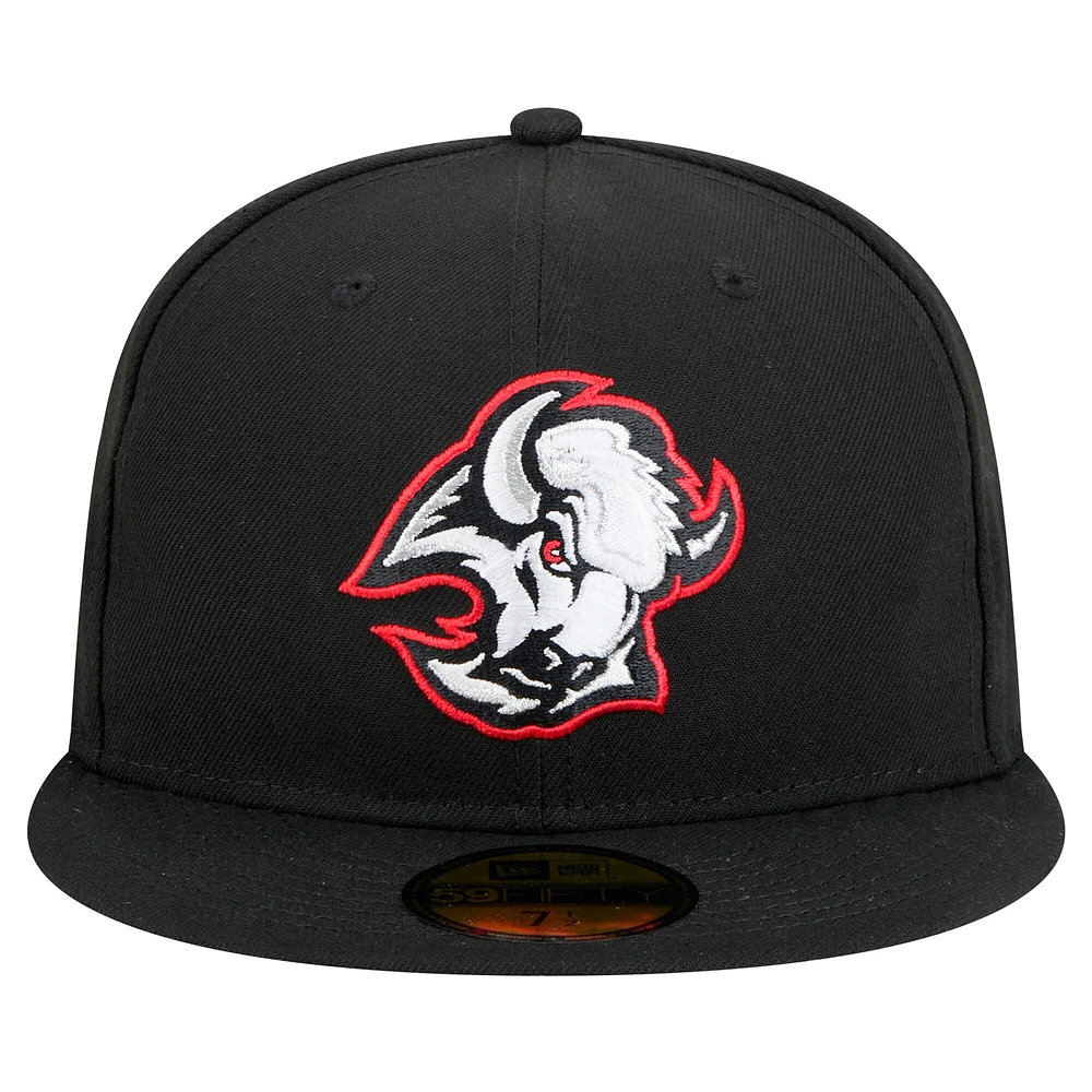 Casquette ajustée New Era Buffalo Sabres Core 59FIFTY pour homme