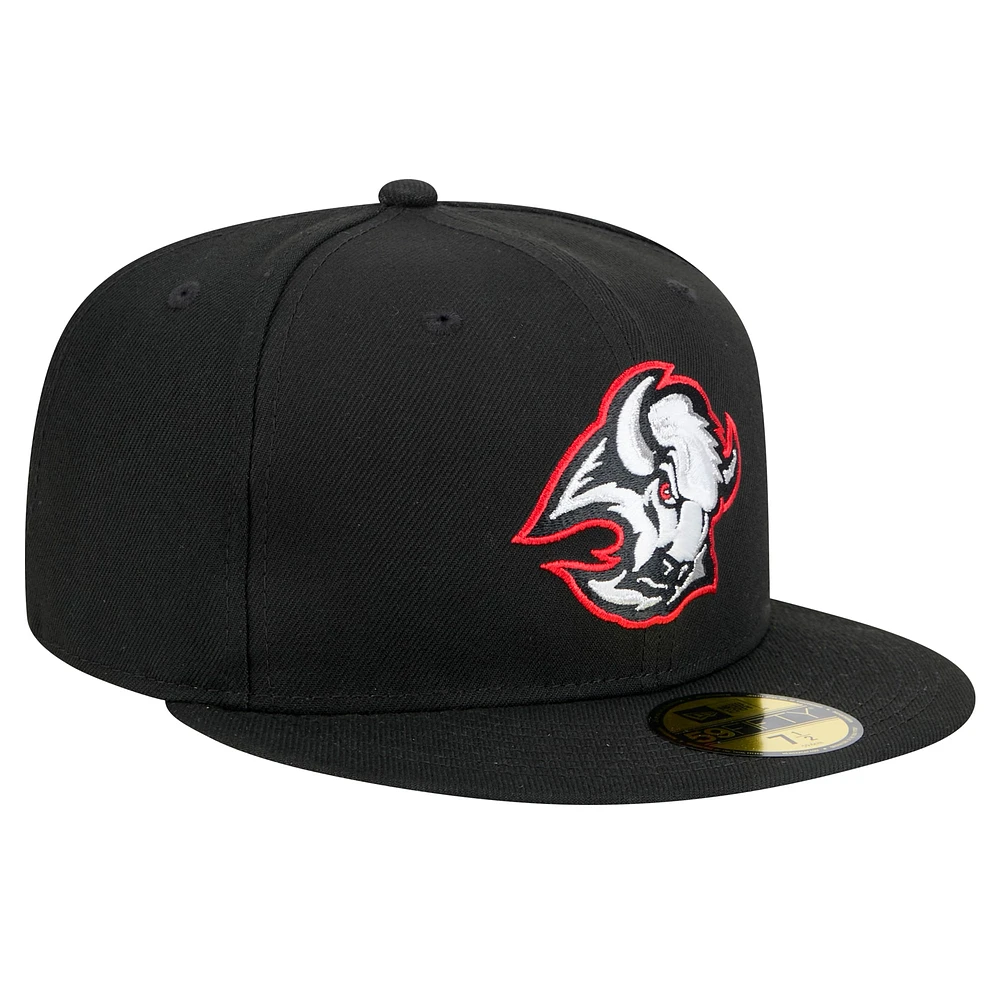 Casquette ajustée New Era Buffalo Sabres Core 59FIFTY pour homme
