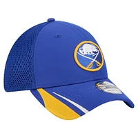 Casquette linéaire 39THIRTY Flex Royal Buffalo Sabres de New Era pour homme