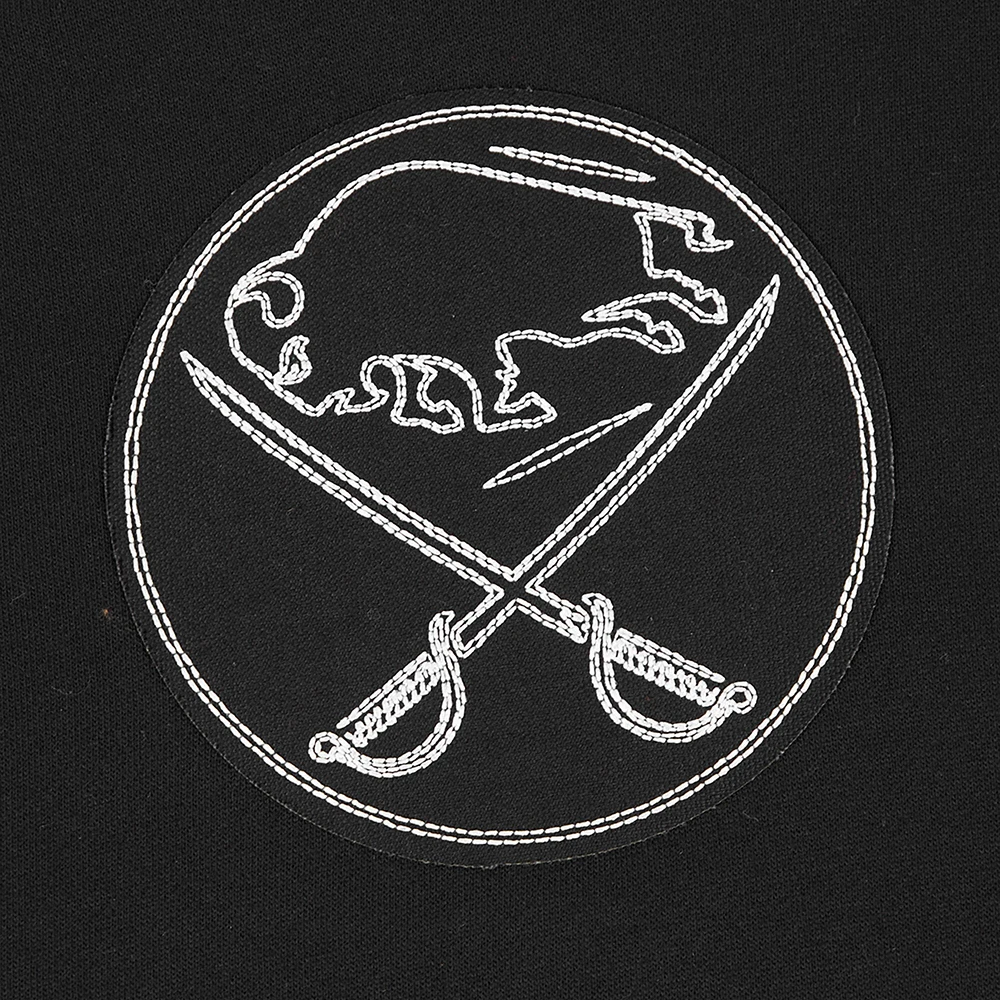 Sweat à capuche Paint the City Pro Standard pour homme, noir, Buffalo Sabres