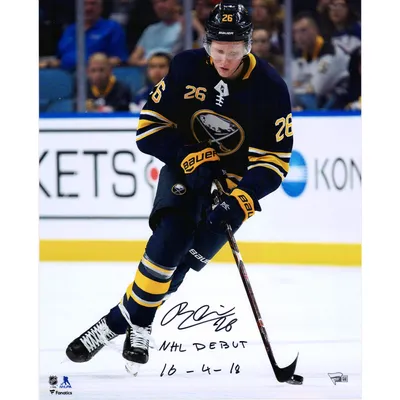 Dylan Cozens Buffalo Sabres Autographed Royal Adidas Authentic