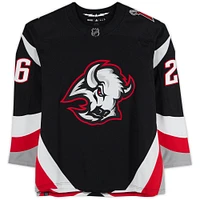 Rasmus Dahlin Buffalo Sabres Autographed Black Alternate adidas Authentic Jersey