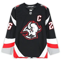 Rasmus Dahlin Buffalo Sabres Autographed Black Alternate Fanatics Premium Jersey with "21st Sabres Captain" Inscription - Limited Edition #1/10