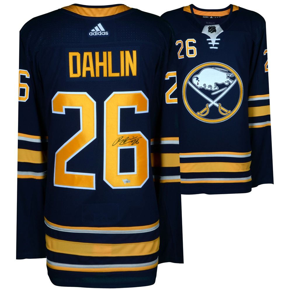 Rasmus Dahlin 2019-20 Buffalo Sabres Game-Used Set 2 Away Jersey - NHL  Auctions