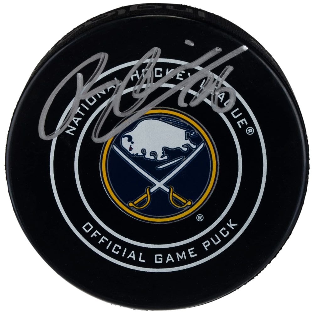 Rasmus Dahlin Buffalo Sabres Autographed Official Game Puck