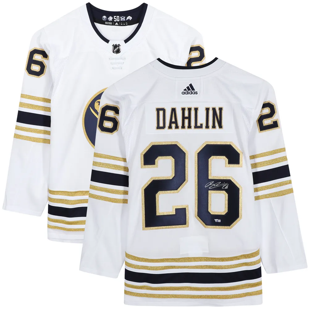 Rasmus Dahlin Buffalo Sabres Unsigned 50th Anniversary Season