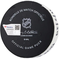Rasmus Dahlin Buffalo Sabres Game-Used Goal Puck from November 7, 2024 vs. New York Rangers 
