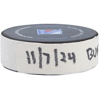 Rasmus Dahlin Buffalo Sabres Game-Used Goal Puck from November 7, 2024 vs. New York Rangers 