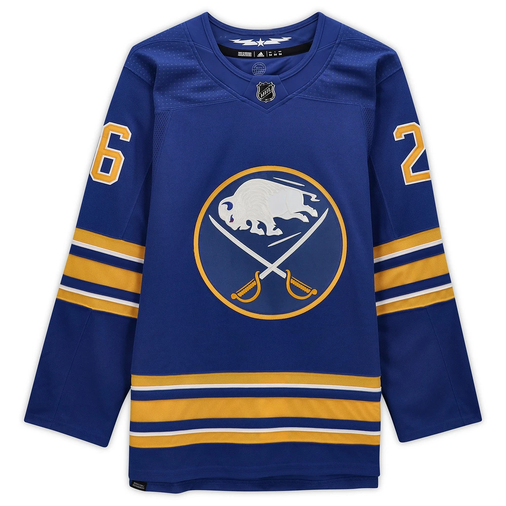 Rasmus Dahlin Royal Buffalo Sabres Autographed adidas 2020 Model Authentic Jersey