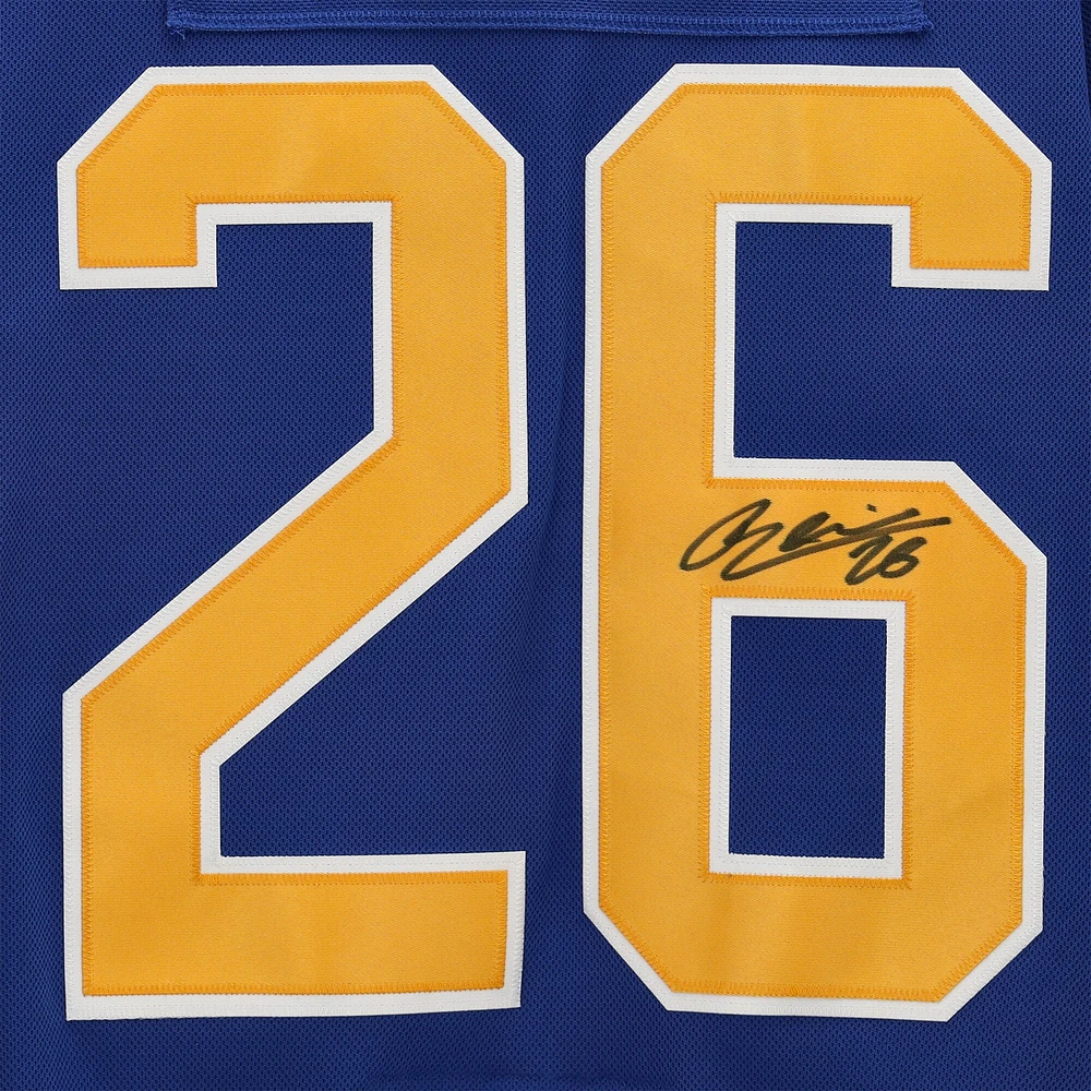 Rasmus Dahlin Royal Buffalo Sabres Autographed adidas 2020 Model Authentic Jersey