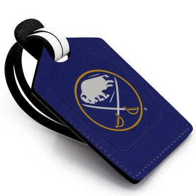 Royal Buffalo Sabres Personalized Leather Luggage Tag