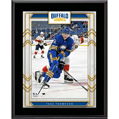 Tage Thompson Buffalo Sabres 10.5" x 13" Sublimated Player Plaque