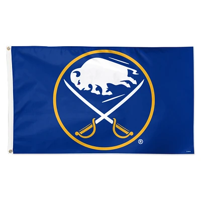 WinCraft Buffalo Sabres 3' x 5' Drapeau simple face avec logo principal