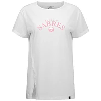 T-shirt Influx pour la fête des mères Sabres de Buffalo blancs Levelwear femmes