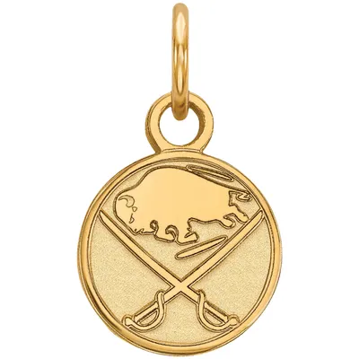 Buffalo Sabres Women's Gold Plated XS Pendant