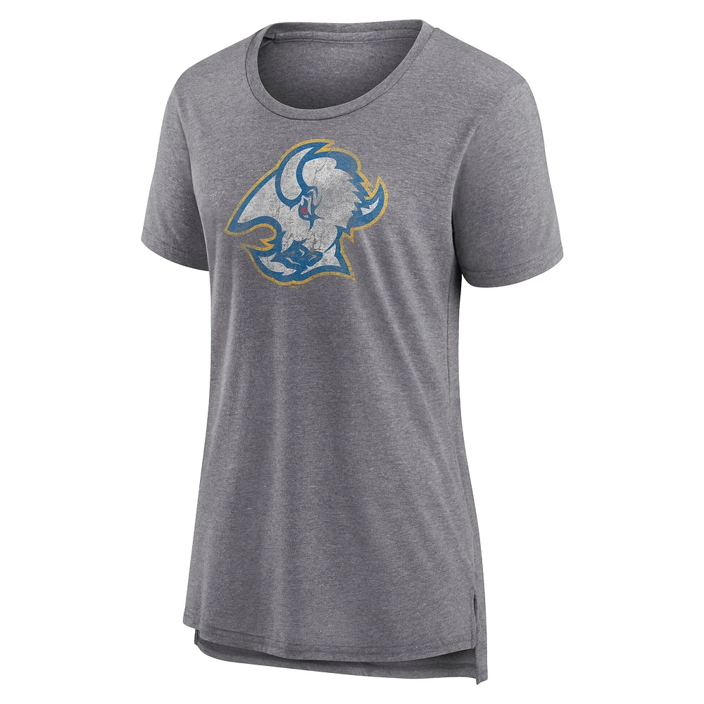 Women's Fanatics Heather Gray Buffalo Sabres Special Edition 2.0 Modern T-Shirt