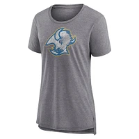 T-shirt moderne édition spéciale 2.0 Fanatics Heather Grey Buffalo Sabres pour femmes