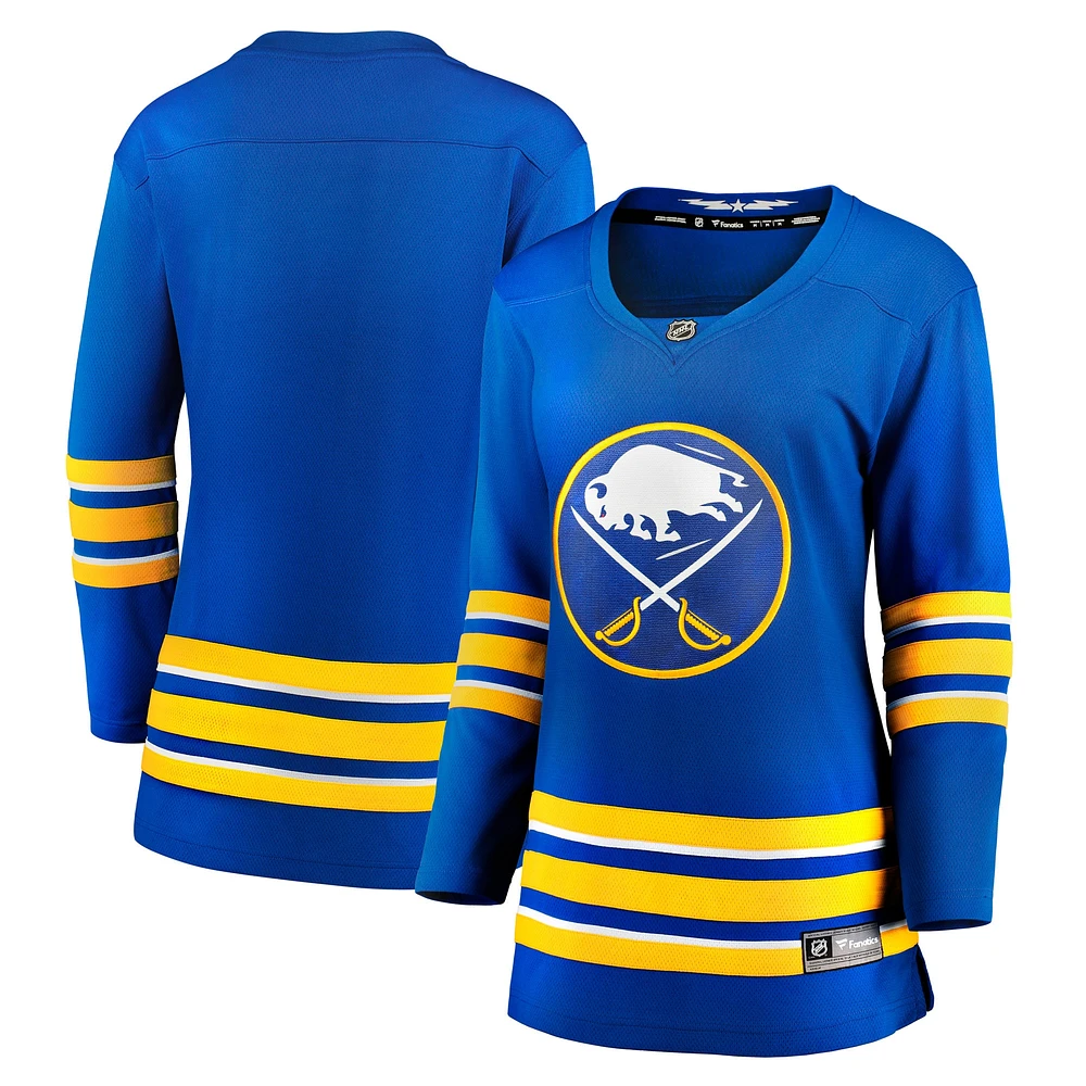 Maillot d'échappée à domicile Fanatics Royal Buffalo Sabres pour femmes