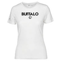T-shirt capsule Maddox City pour femme des Sabres de Buffalo blanc Levelwear