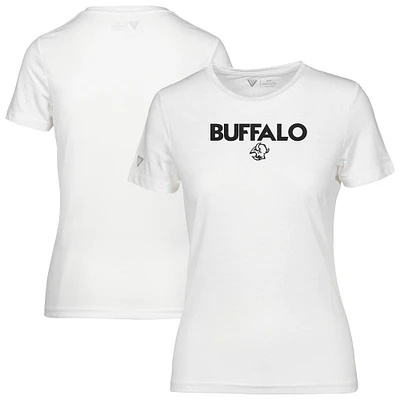 T-shirt capsule Maddox City pour femme des Sabres de Buffalo blanc Levelwear
