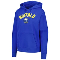 Women's Pro Standard Royal Buffalo Sabres Classic Chenille Pullover Hoodie