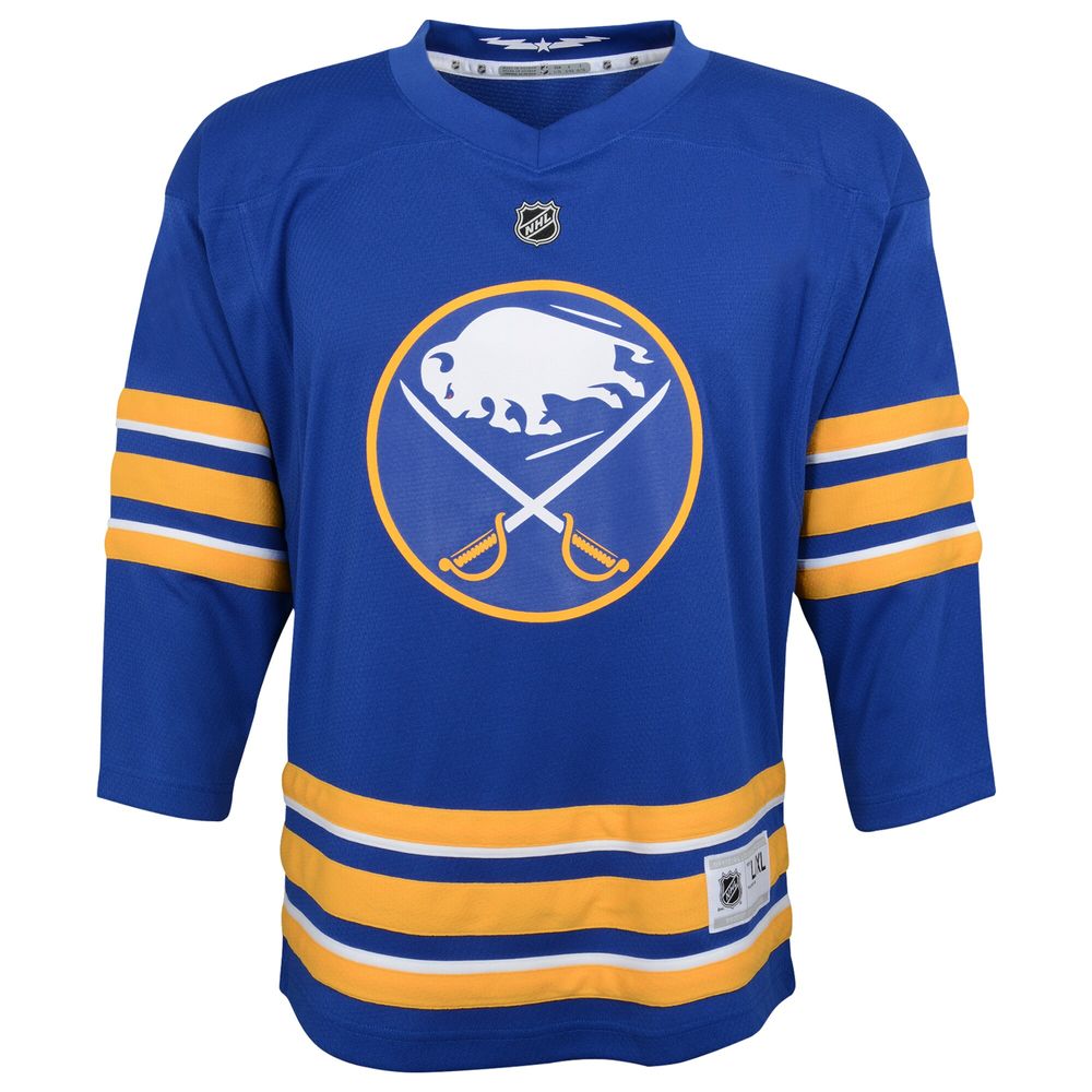 Youth Blue Buffalo Sabres Home Replica Blank Jersey