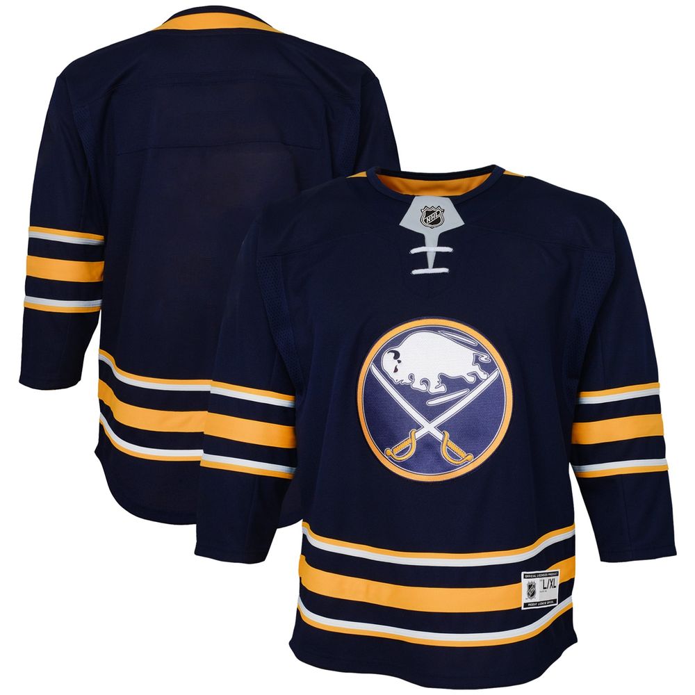 Youth Navy Buffalo Sabres Home Premier Jersey