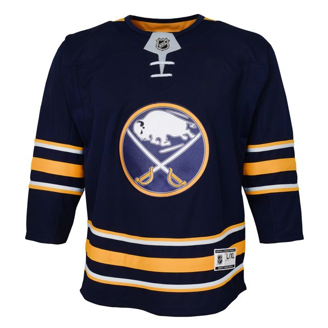 Maillot pour jeunes des Sabres de Buffalo, bleu marine, domicile, Premier